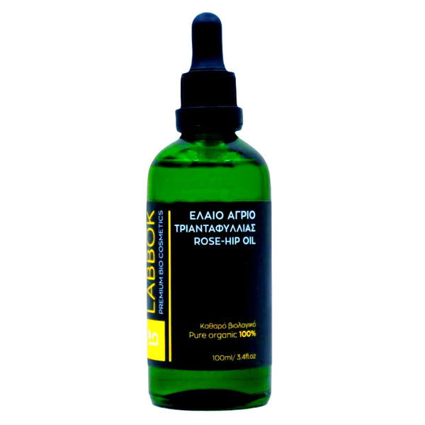 Wildrosenöl - 100ml - Kaltgepresst - 100% Natürlich - 100% Bio-Zertifiziert - 100% Rein